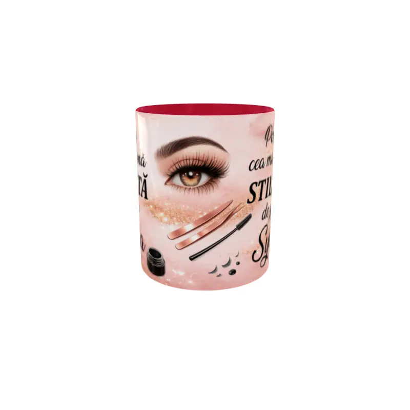Pentru cea mai buna stilista de gene, cana ceramica, 330ml, cgs1823